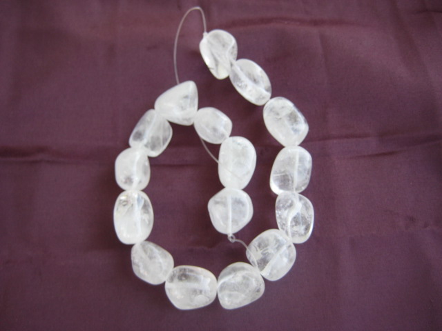 Clear Quartz Beads helps enhance energy 3555